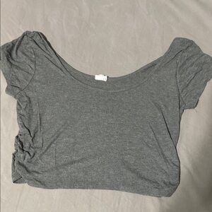 Gray Women's Top